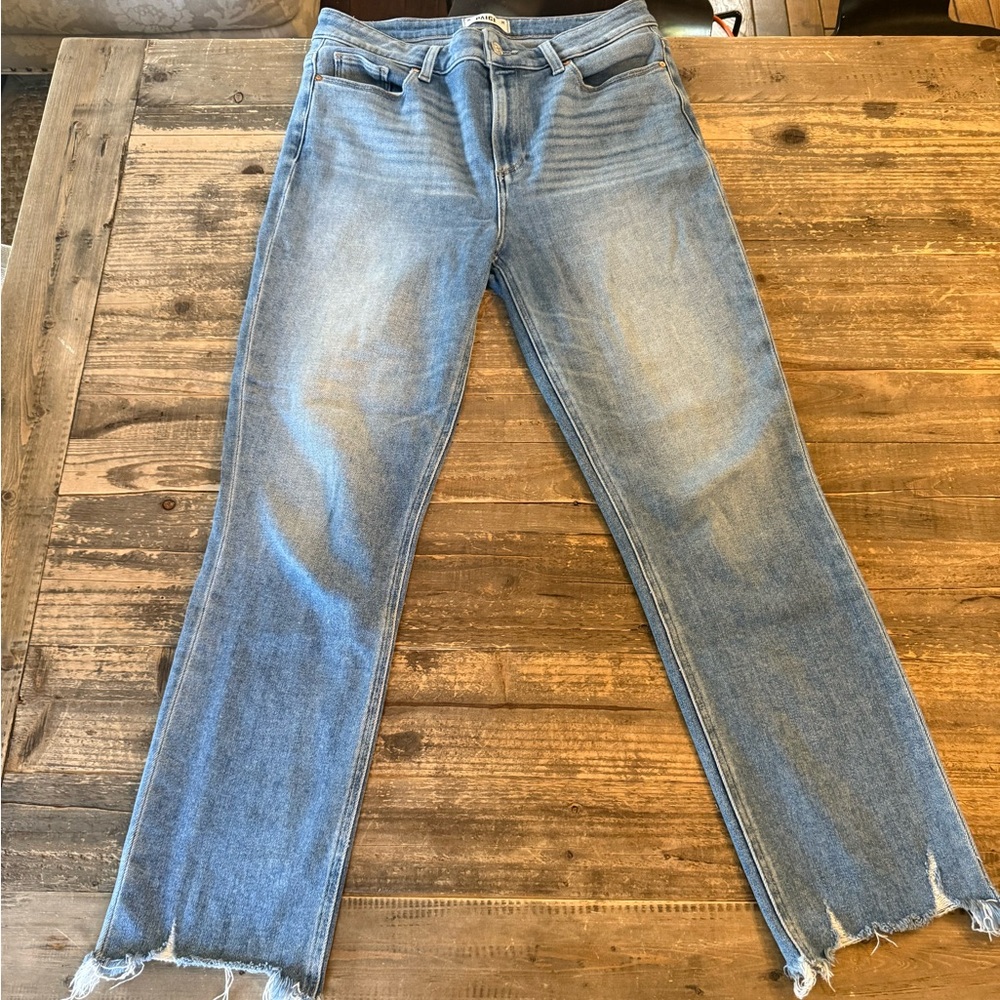 PAIGE Light Blue Denim Jeans